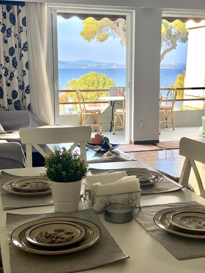 Blue Vision Apartment Nea Makri Ngoại thất bức ảnh