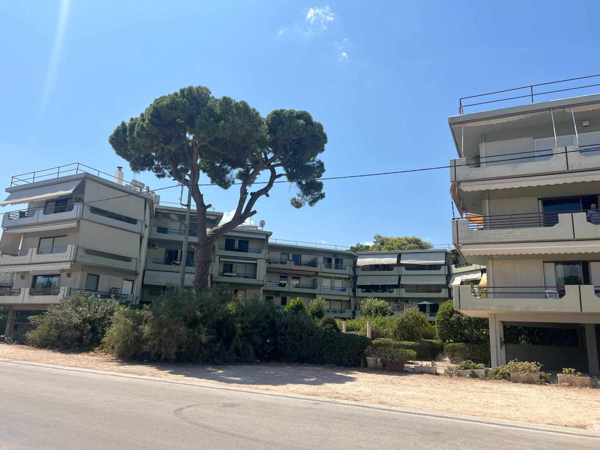 Blue Vision Apartment Nea Makri Ngoại thất bức ảnh