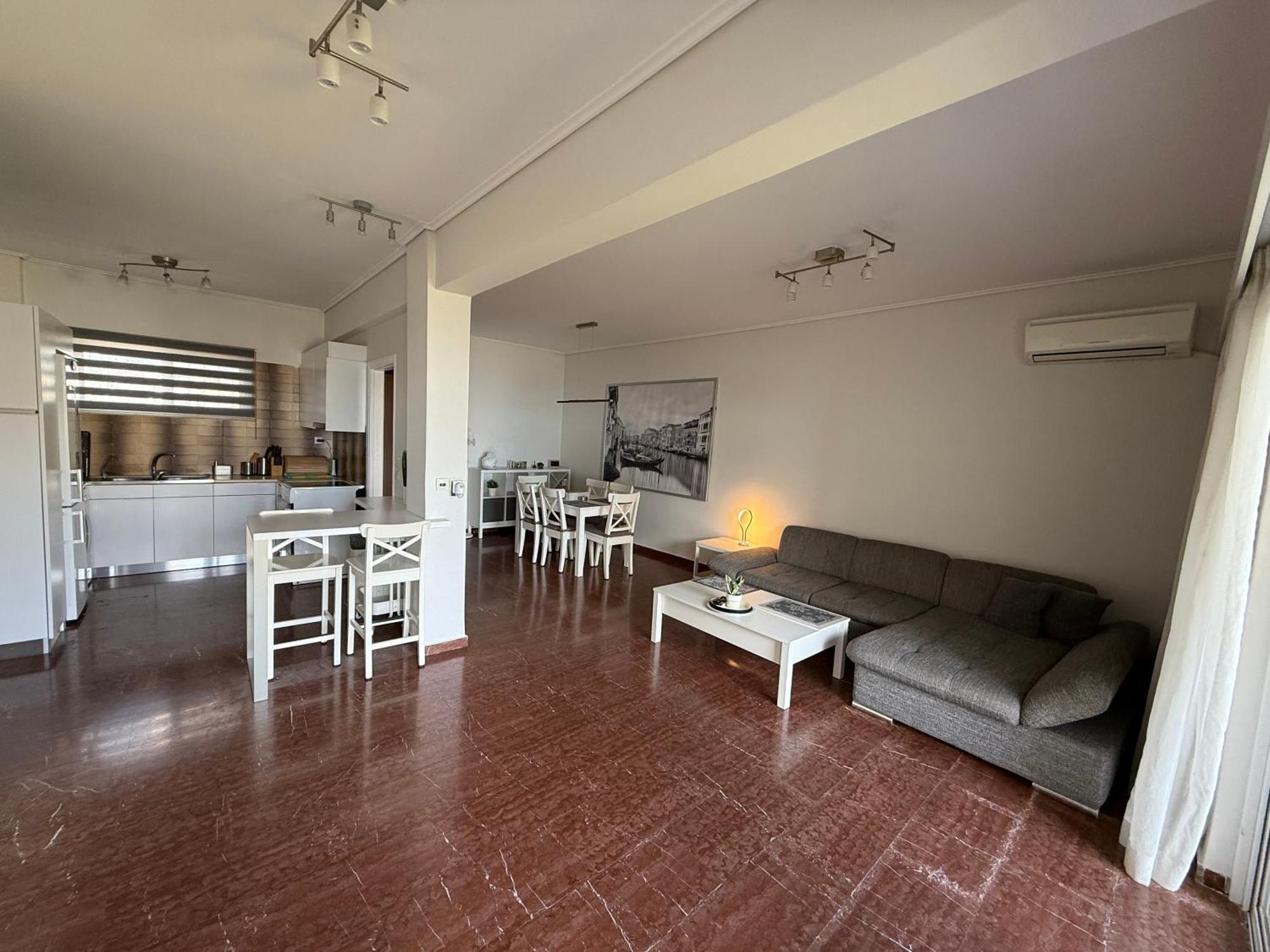 Blue Vision Apartment Nea Makri Ngoại thất bức ảnh